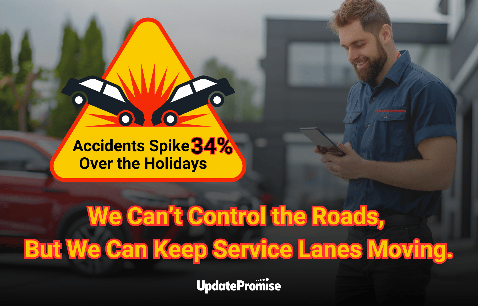 Accident Spikes Over the Holidays - Keep Service Lanes Moving with UDP