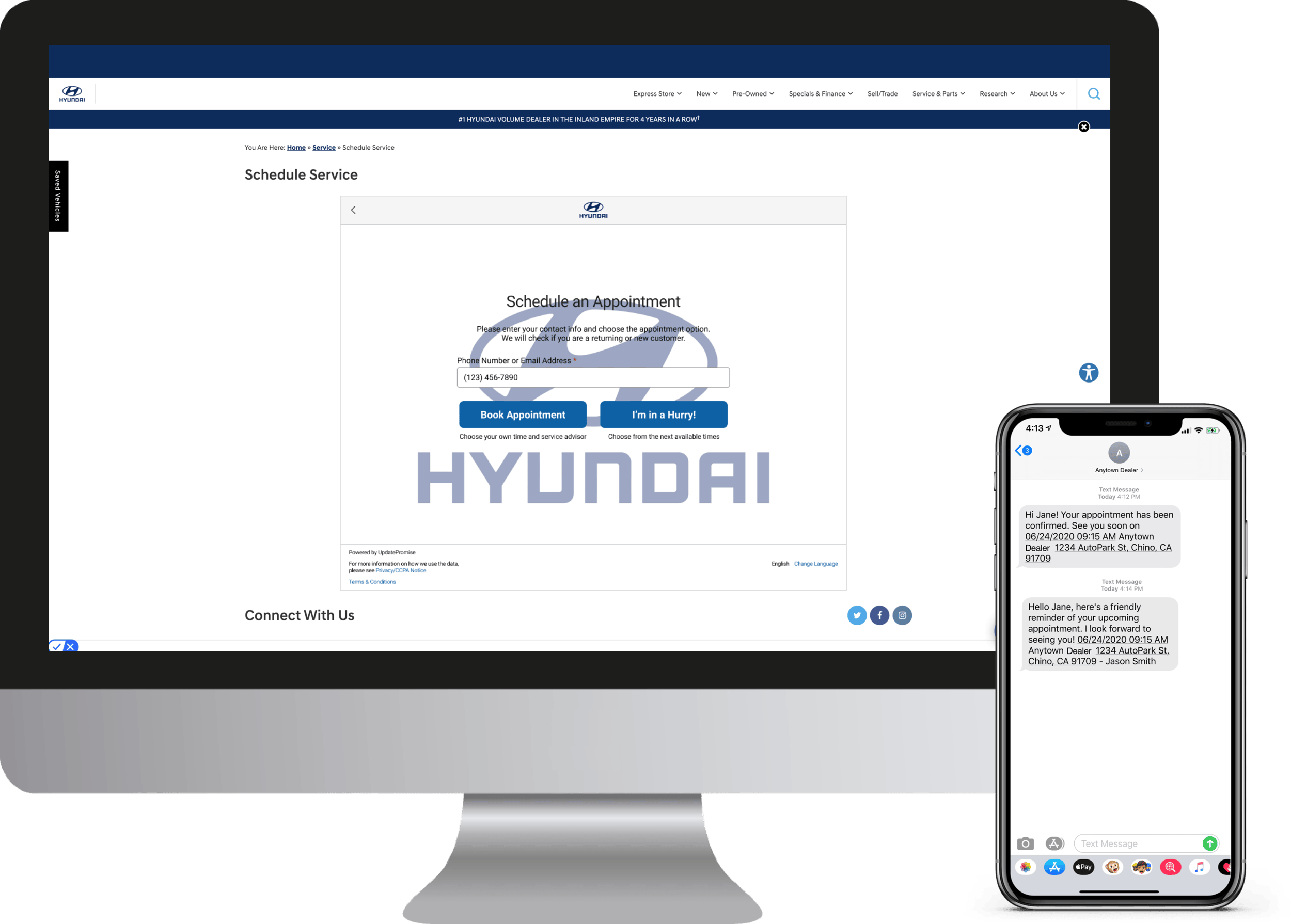 Hyundai_Online Appointments and Customer Reminders Hyundai_Online Appointments and Customer Reminders