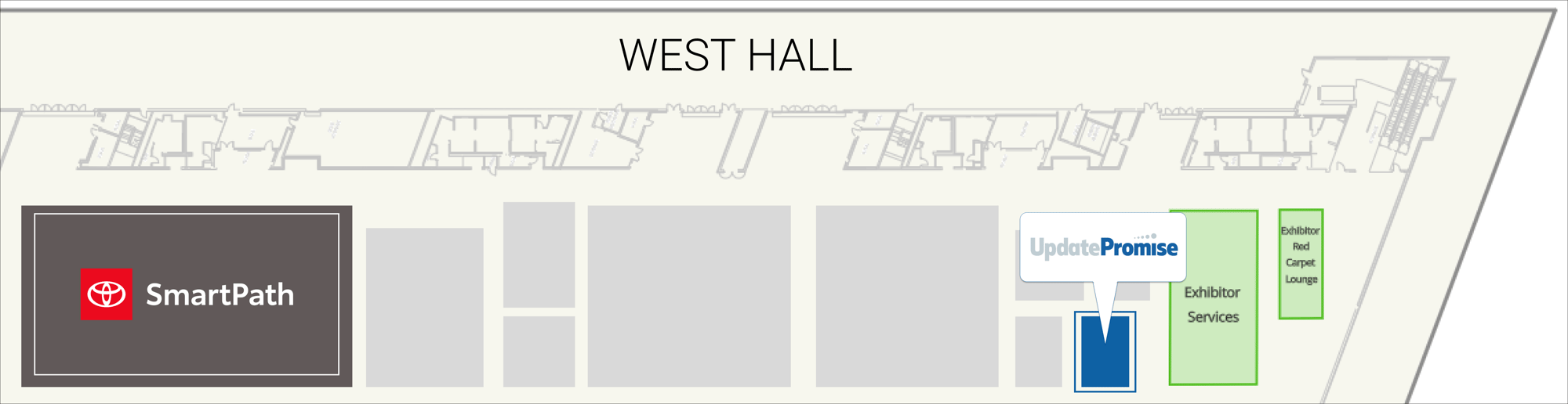 NADA 2024 Map - UpdatePromise Booth #1263 NADA 2024 Map - UpdatePromise Booth #1263